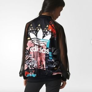 Coats | Adidas Mesh Sleeves Jacket 